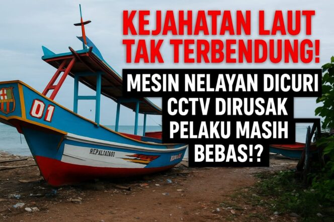 
					Kejahatan Laut Tak Terbendung: Mesin Dicuri, CCTV Dirusak — Nelayan Pertanyakan Kinerja APH